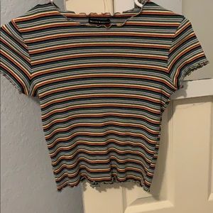 brandy melville lettuce edge top